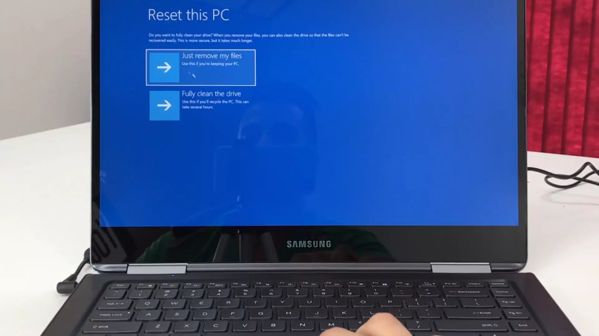 Did Your Samsung Laptop Need To Be Reset