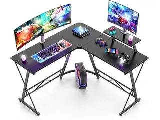 Mr IRONSTONE L Shaped Desk: Best Space Saver Gaming Desk